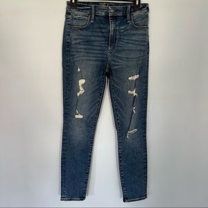Abercrombie Simone High Rise Super Skinny Jeans 27/4S